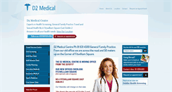 Desktop Screenshot of d2medical.ie